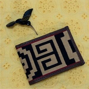 Geometric Patterned Wallet